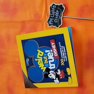 National Geographic Kids Weird But True! Disney Paperback Book Disney 100